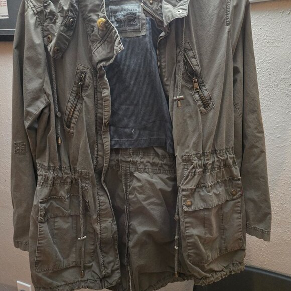 Levi’s Women’s Utility Field Jacket | Size L | Olive Green - Picture 1 of 10